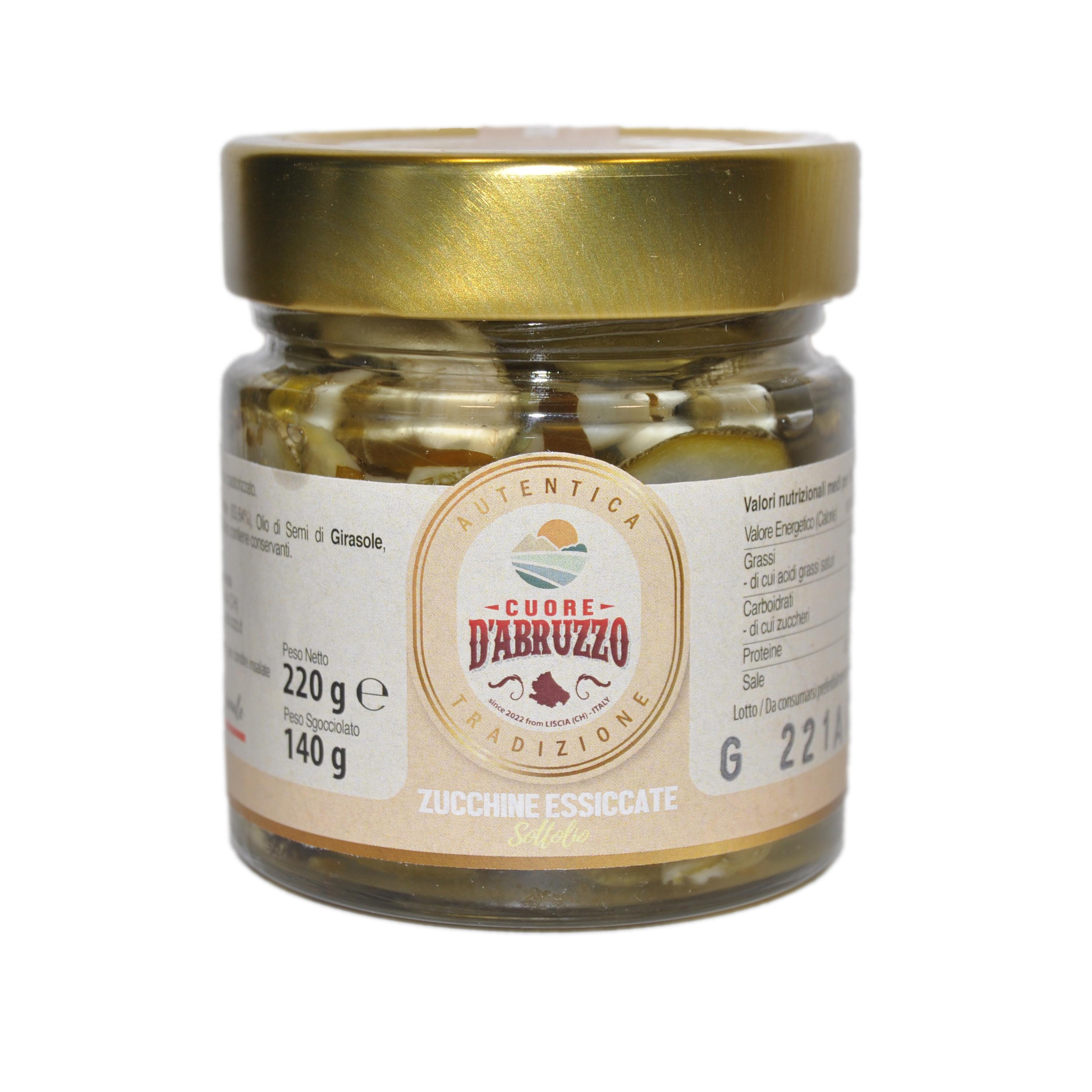 Zucchine essiccate